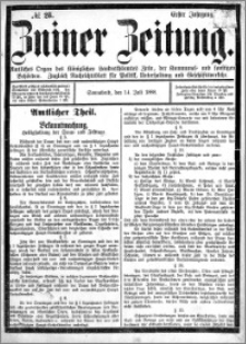 Zniner Zeitung 1888.07.14 R.1 nr 28
