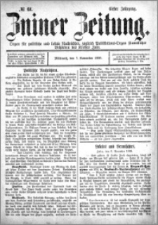 Zniner Zeitung 1888.11.07 R.1 nr 61