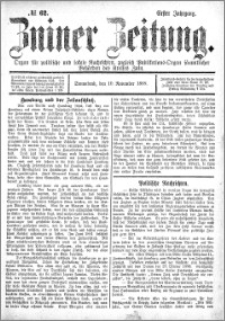 Zniner Zeitung 1888.11.10 R.1 nr 62