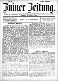 Zniner Zeitung 1888.11.21 R.1 nr 65