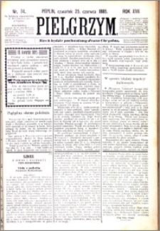 Pielgrzym, pismo religijne dla ludu 1885 nr 74
