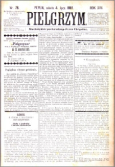 Pielgrzym, pismo religijne dla ludu 1885 nr 78