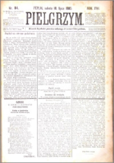 Pielgrzym, pismo religijne dla ludu 1885 nr 84