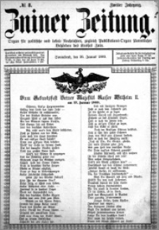 Zniner Zeitung 1889.01.26 R.2 nr 8