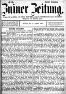 Zniner Zeitung 1889.02.13 R.2 nr 13