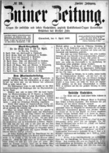 Zniner Zeitung 1889.04.06 R.2 nr 28