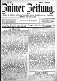Zniner Zeitung 1889.04.20 R.2 nr 32