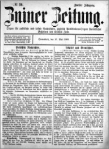 Zniner Zeitung 1889.05.18 R.2 nr 39