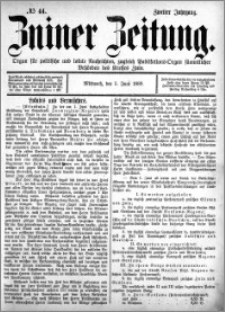 Zniner Zeitung 1889.06.05 R.2 nr 44