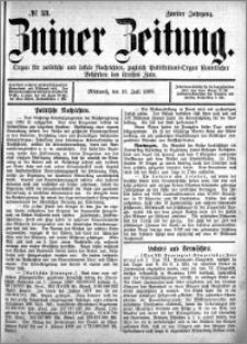 Zniner Zeitung 1889.07.10 R.2 nr 53