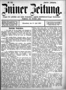 Zniner Zeitung 1889.07.13 R.2 nr 54