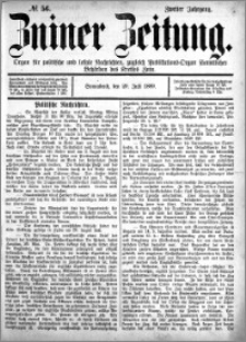 Zniner Zeitung 1889.07.20 R.2 nr 56