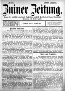 Zniner Zeitung 1889.08.21 R.2 nr 65