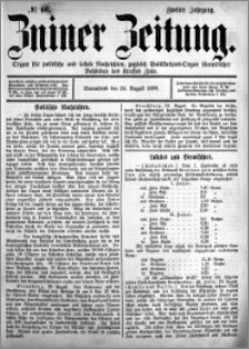 Zniner Zeitung 1889.08.24 R.2 nr 66