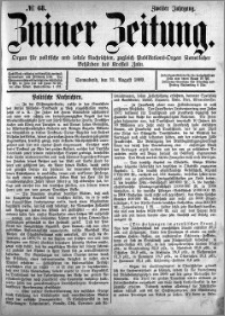 Zniner Zeitung 1889.08.31 R.2 nr 68