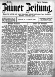 Zniner Zeitung 1889.09.04 R.2 nr 69