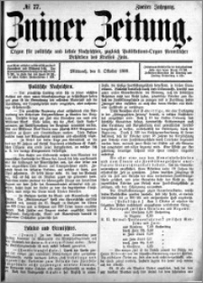 Zniner Zeitung 1889.10.02 R.2 nr 77