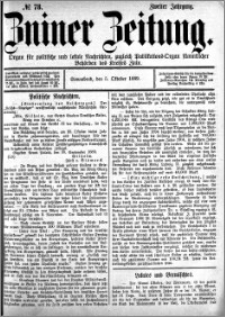 Zniner Zeitung 1889.10.05 R.2 nr 78