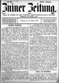 Zniner Zeitung 1889.10.23 R.2 nr 83