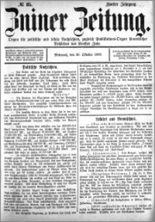Zniner Zeitung 1889.10.30 R.2 nr 85