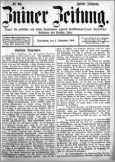 Zniner Zeitung 1889.11.02 R.2 nr 86