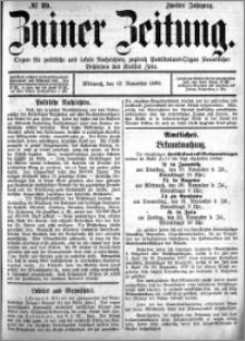 Zniner Zeitung 1889.11.13 R.2 nr 89