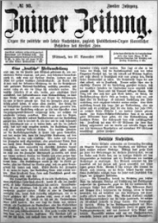 Zniner Zeitung 1889.11.27 R.2 nr 93