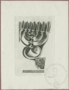 [Ekslibris] dr Eugene Slotkowski - Polish Judaica Collection
