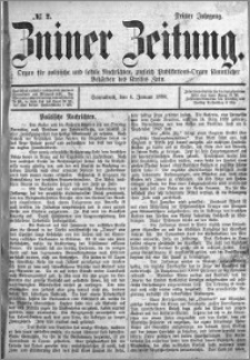 Zniner Zeitung 1890.01.04 R.3 nr 2