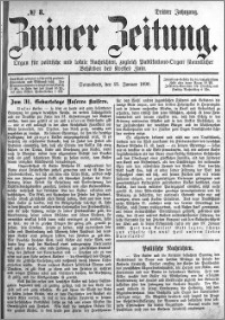 Zniner Zeitung 1890.01.25 R.3 nr 8