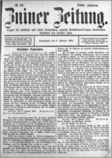 Zniner Zeitung 1890.02.08 R.3 nr 12
