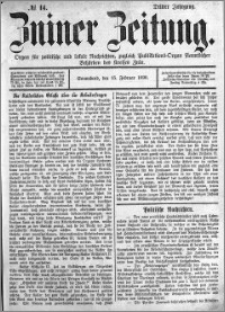 Zniner Zeitung 1890.02.15 R.3 nr 14