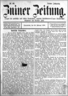 Zniner Zeitung 1890.02.22 R.3 nr 16