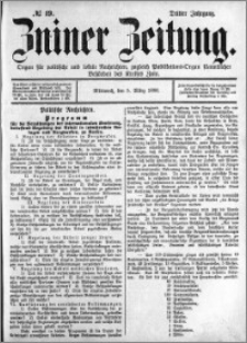 Zniner Zeitung 1890.03.05 R.3 nr 19