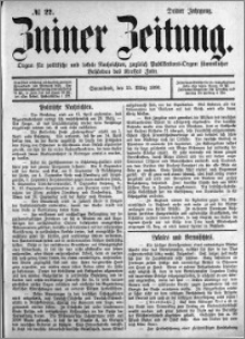 Zniner Zeitung 1890.03.15 R.3 nr 22