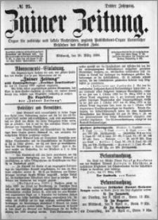 Zniner Zeitung 1890.03.26 R.3 nr 25