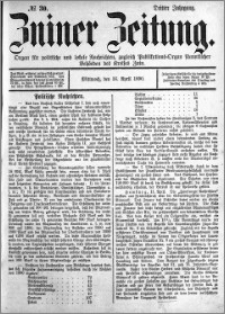 Zniner Zeitung 1890.04.16 R.3 nr 30