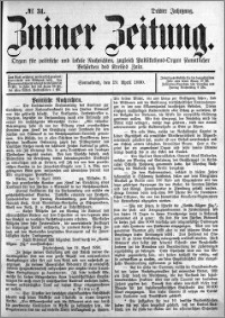 Zniner Zeitung 1890.04.19 R.3 nr 31