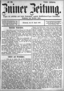 Zniner Zeitung 1890.04.23 R.3 nr 32