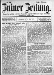 Zniner Zeitung 1890.04.26 R.3 nr 33