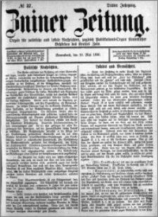 Zniner Zeitung 1890.05.10 R.3 nr 37