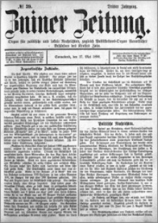 Zniner Zeitung 1890.05.17 R.3 nr 39