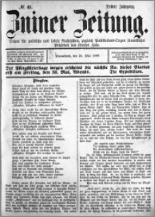 Zniner Zeitung 1890.05.24 R.3 nr 41