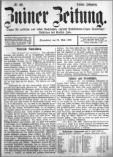 Zniner Zeitung 1890.05.31 R.3 nr 42