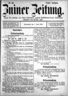 Zniner Zeitung 1890.06.07 R.3 nr 44