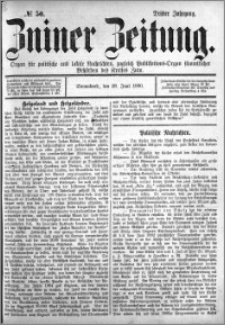 Zniner Zeitung 1890.06.28 R.3 nr 50