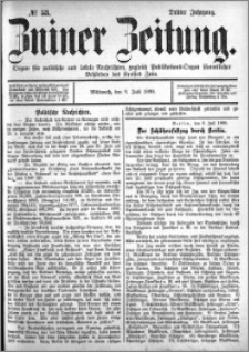 Zniner Zeitung 1890.07.09 R.3 nr 53