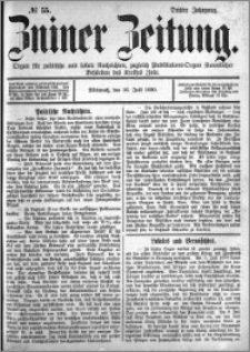 Zniner Zeitung 1890.07.16 R.3 nr 55