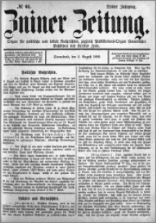 Zniner Zeitung 1890.08.06 R.3 nr 61