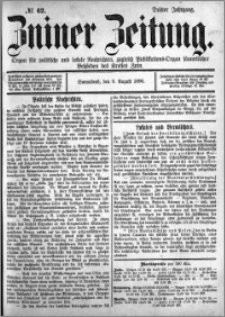 Zniner Zeitung 1890.08.09 R.3 nr 62